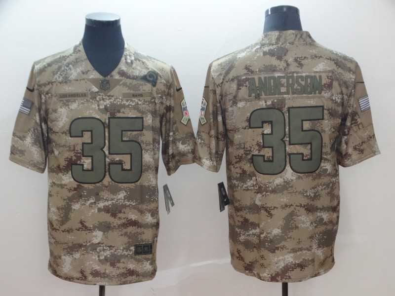 Nike Rams 35 C.J. Anderson Camo Salute To Service Limited Jersey,We sell and wholesale Nike Rams 35 C.J. Anderson Camo Salute To Service Limited Jersey on line form chian!
